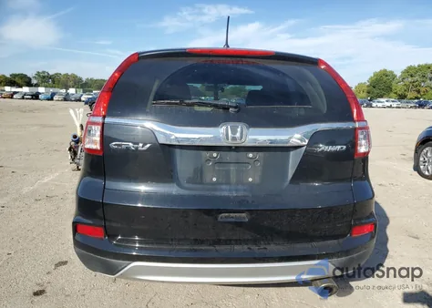 2015 Honda Cr-V Ex from USA, damaged, VIN 5J6RM4H53FL117611